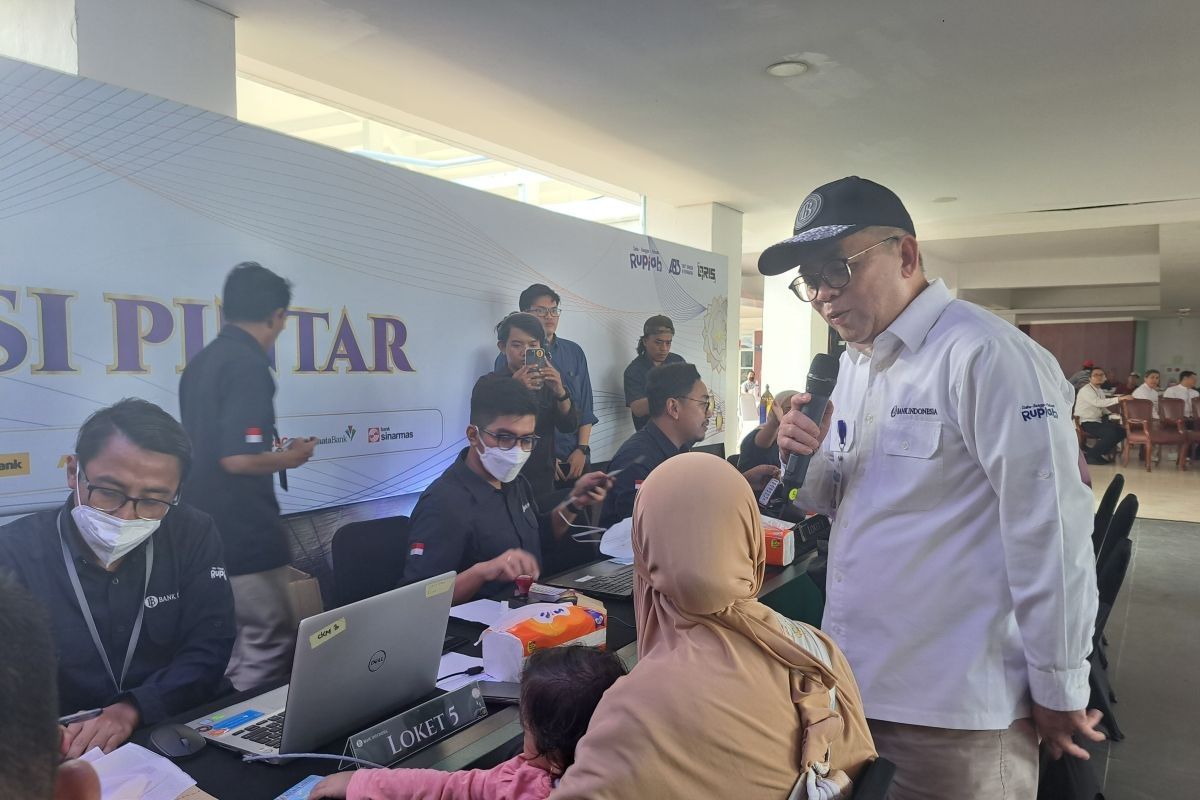 Bank Indonesia imbau masyarakat menukar rupiah di titik layanan BI dan perbankan