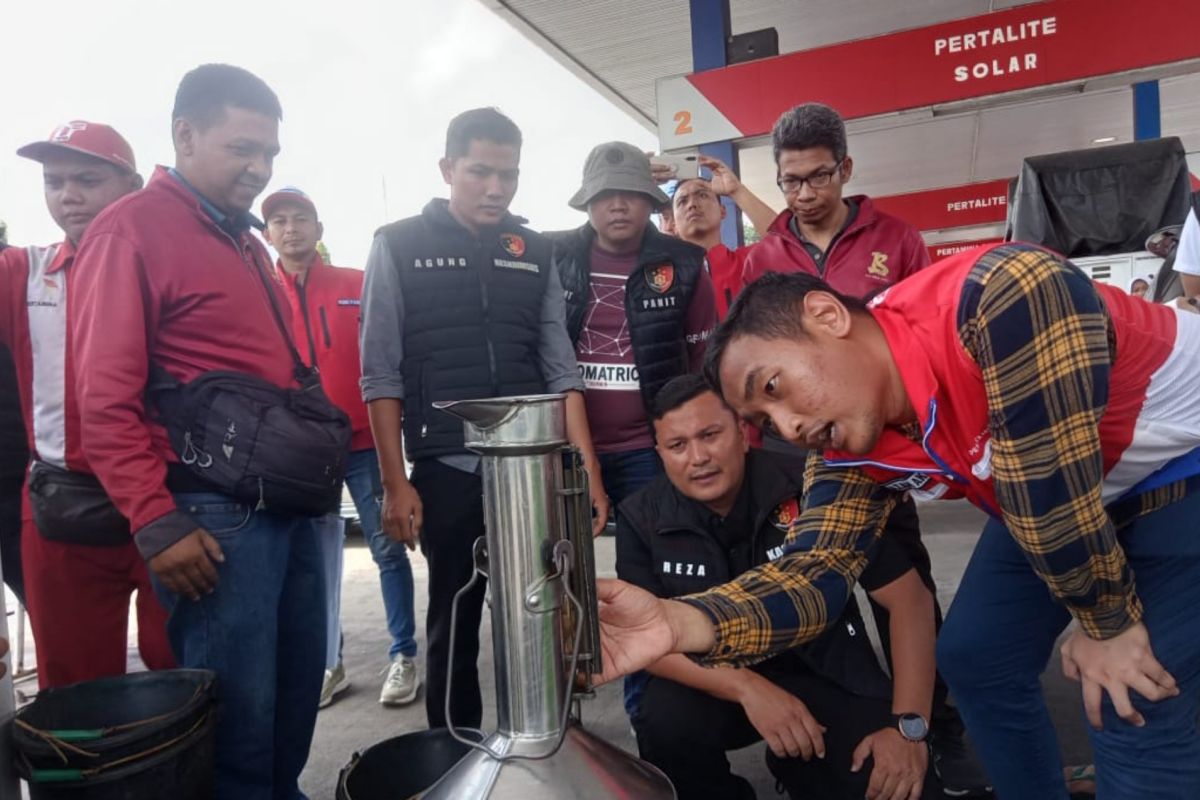 Polda Jambi cek SPBU pastikan tidak ada kecurangan