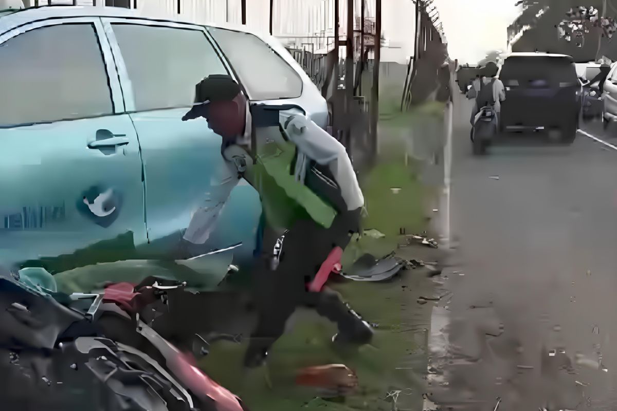 Sopir taksi penabrak pasutri di Bandara Soetta terancam penjara.