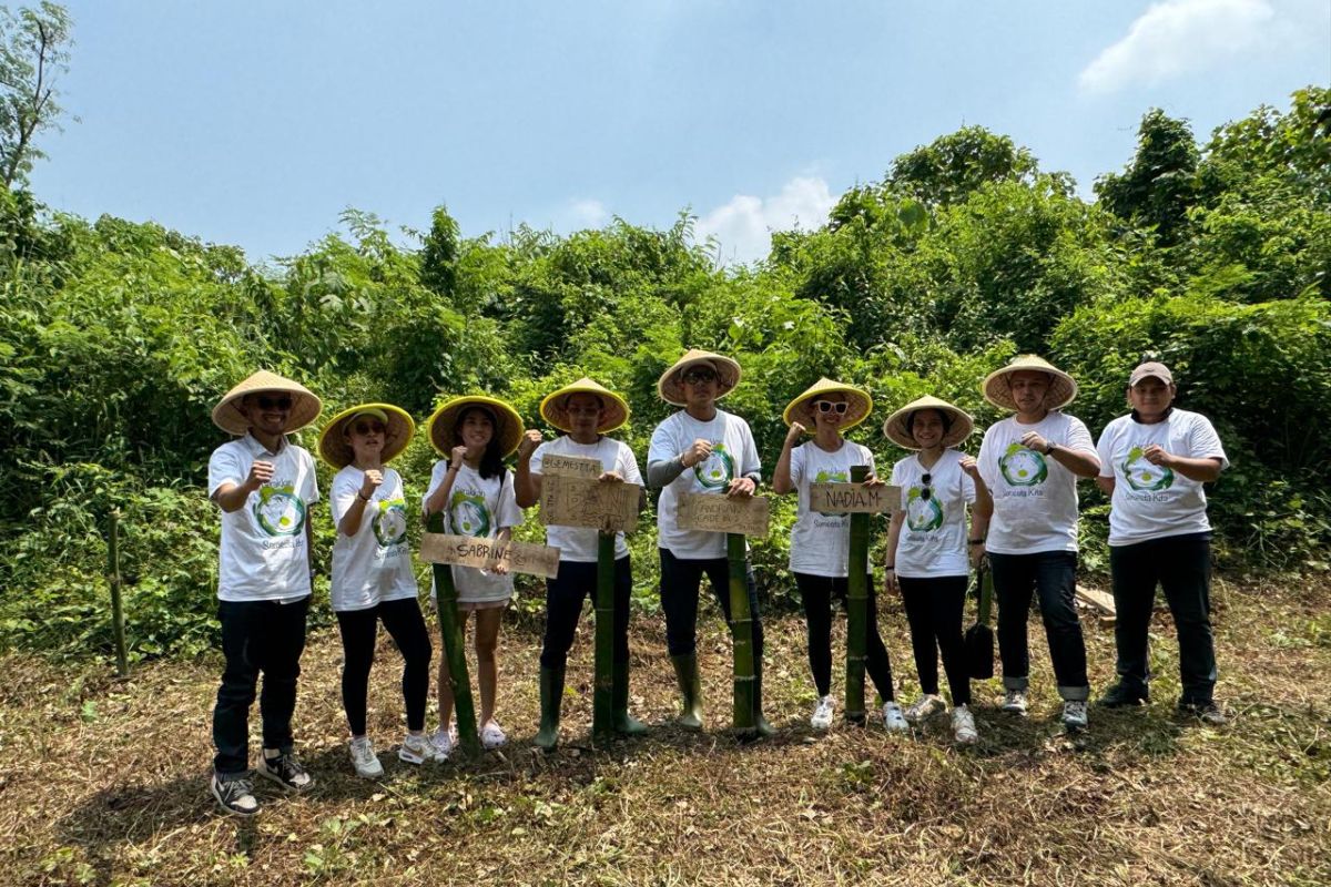Gemestta lakukan Gerakan Tanam Bambu upaya untuk lestarikan alam