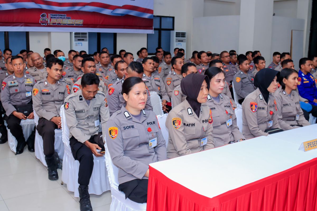 49 personel Polda Maluku Utara ikut pendidikan sekolah inspektur