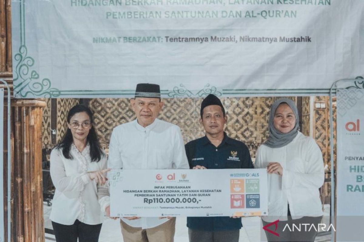 Akulaku dan Baznas bagikan berkah Ramadhan ke anak pemulung dan dhuafa