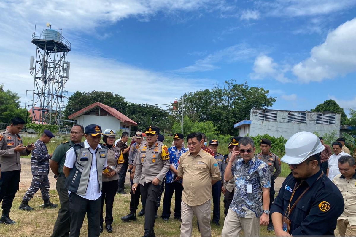 Polres Bangka Barat lakukan rekayasa lalu lintas di kawasan pelabuhan Tanjungkalian