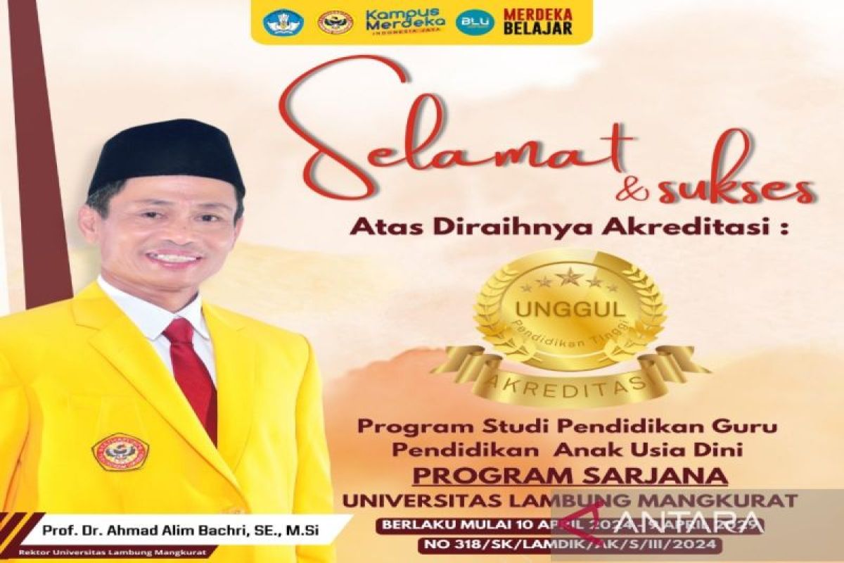 ULM cetak guru PAUD berkualitas lewat program studi akreditasi Unggul