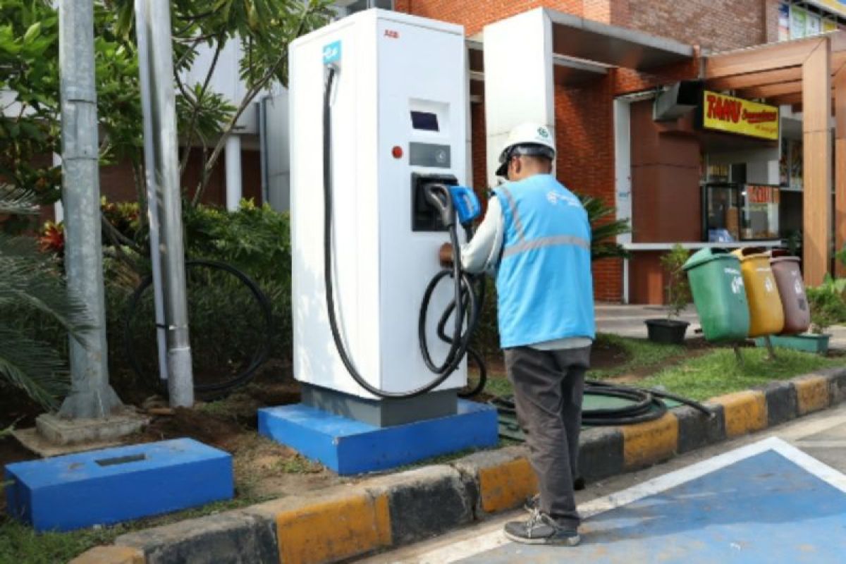 PLN hadirkan 40 SPKLU baru di jalur mudik untuk mobil listrik