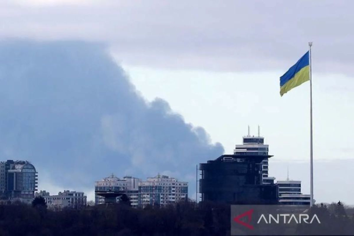 Rusia serang gudang amunisi dan pasukan Ukraina di Kharkov