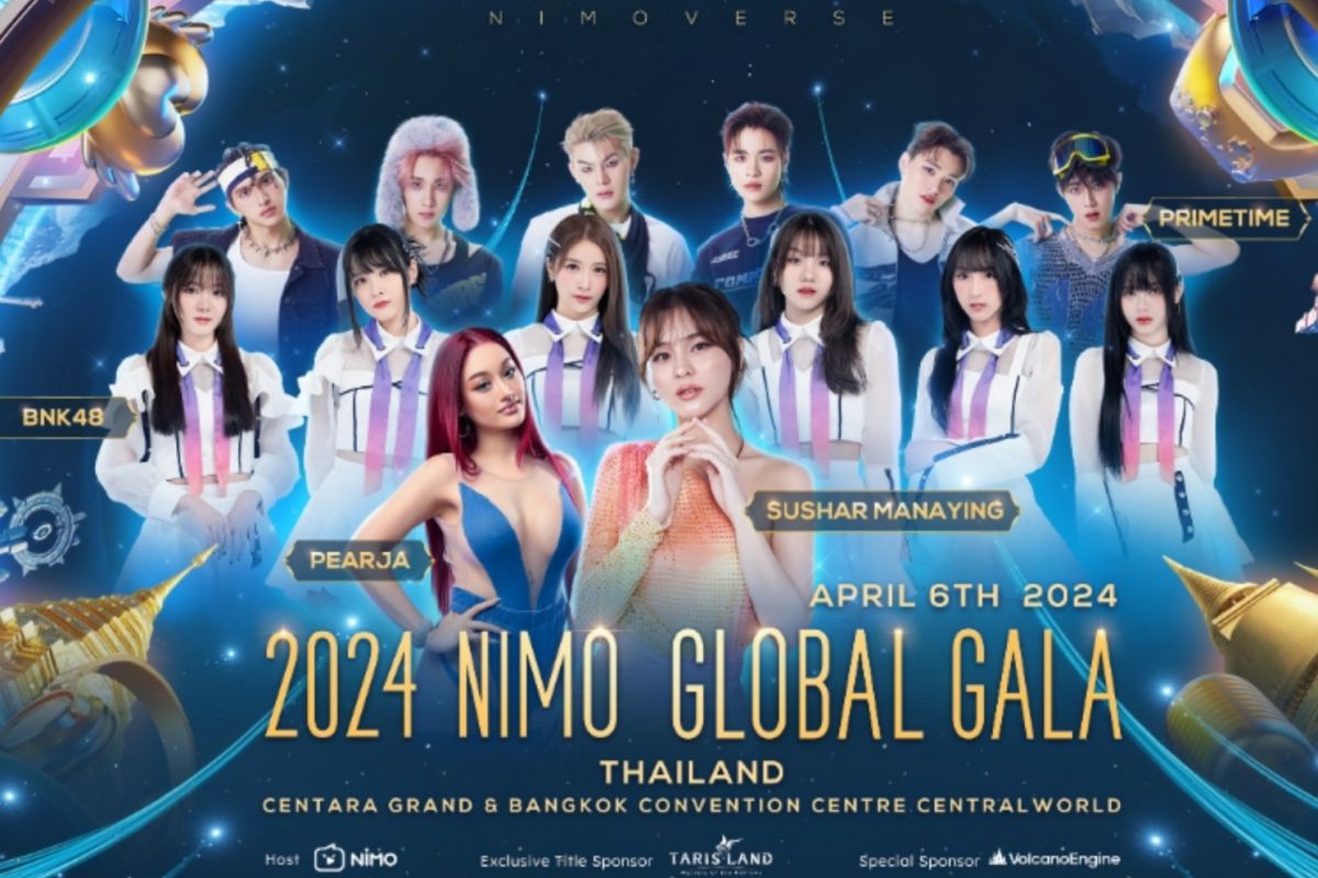 Nimo Gala Global akan diadakan pada bulan April di Thailand