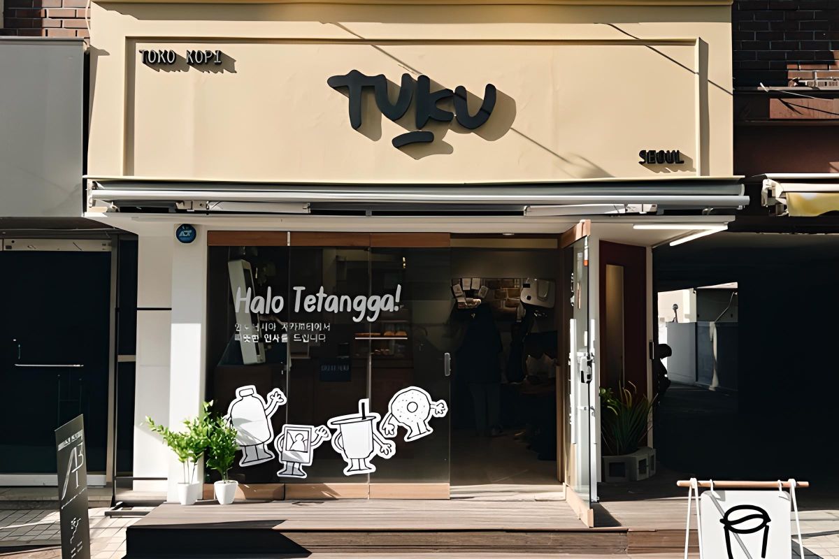 Toko pop-up Toko Kopi Tuku akan hadir di Seoul hingga April 2024