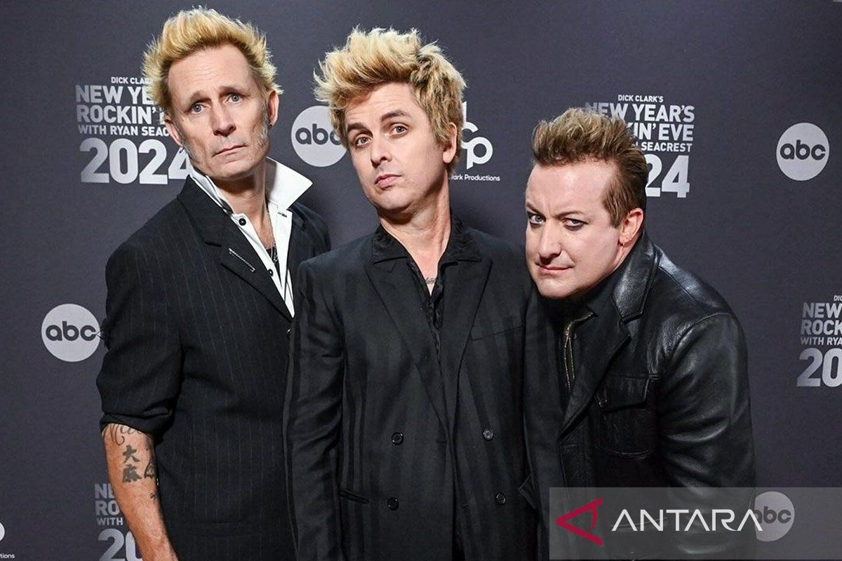 Green Day jadi penampil utama dalam konser iklim yang didukung PBB