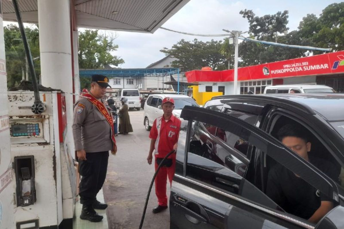 Polresta Padang gerakkan patroli dialogis antisipasi kecurangan SPBU