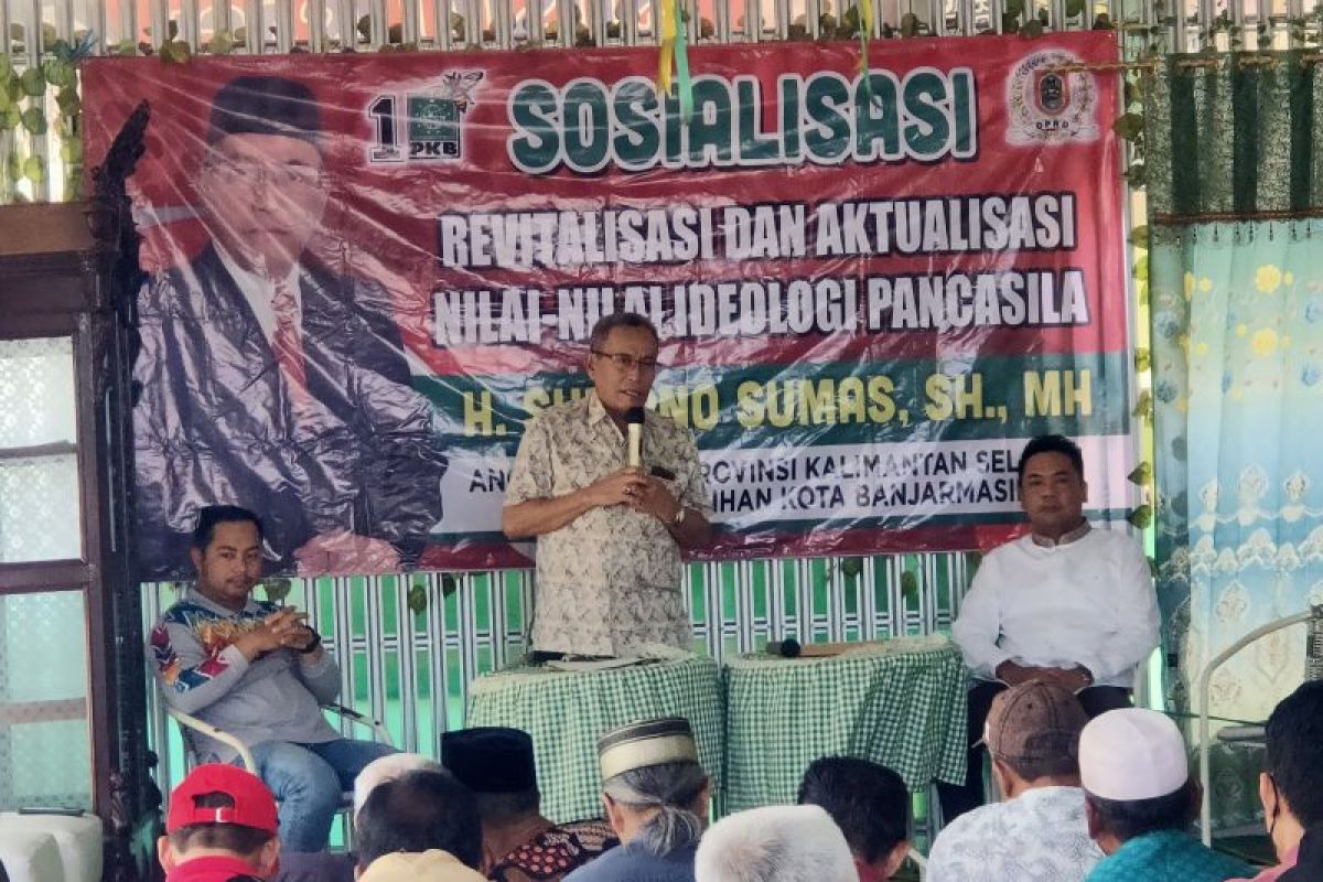 Anggota DPRD Kalsel Suripno nyatakan silaturrahmi bagian pengamalan Pancasila