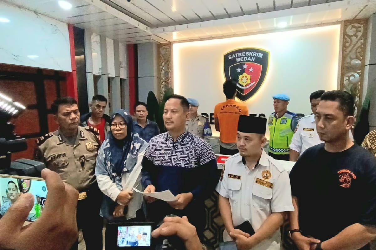 Polrestabes Medan tangkap pelaku rudapaksa kenalan di medsos
