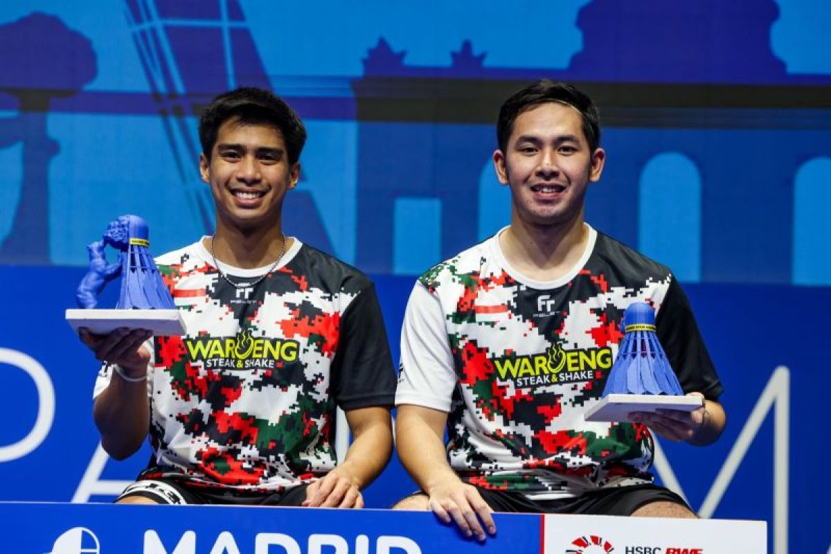 Sabar/Reza juara Spain Masters usai taklukkan ganda putra Malaysia