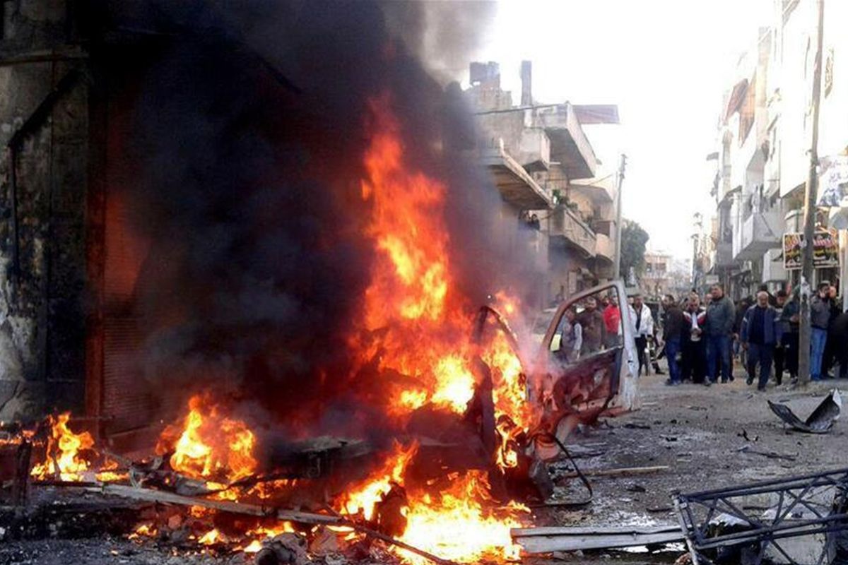 Ledakan bom mobil di Suriah menewaskan empat orang, lukai 20 lainnya