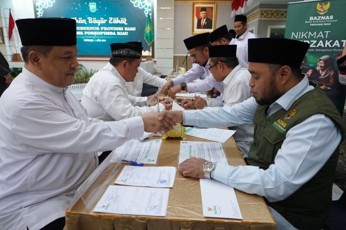 Pertumbuhan zakat di Riau terus meningkat tahun 2023 capai Rp63,56 miliar