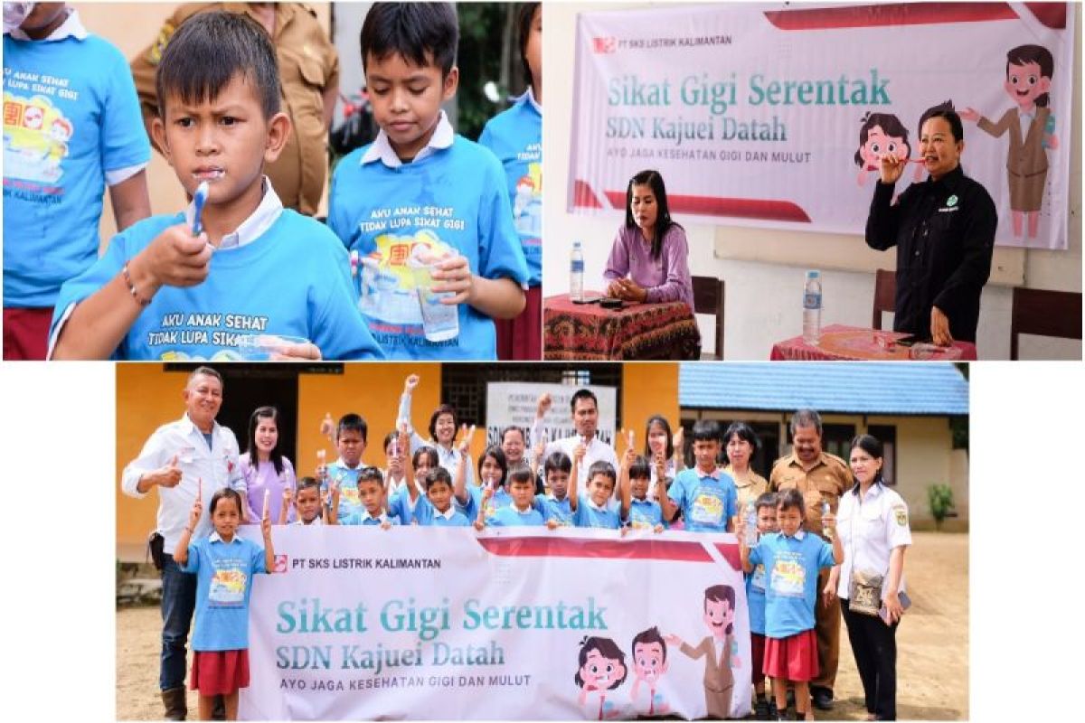 PT SLK edukasi anak-anak pentingnya jaga kesehatan gigi dan mulut