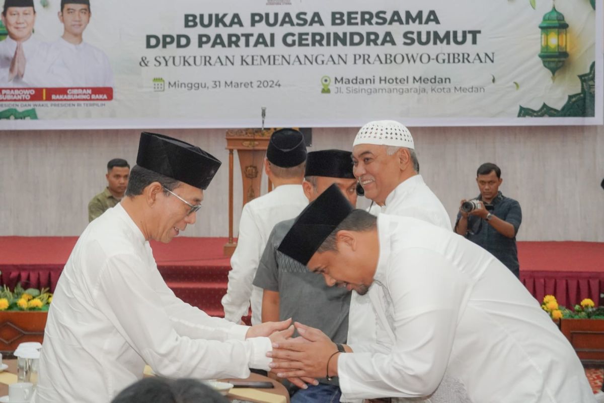 Bobby Nasution apresiasi Gerindra edukasi masyarakat di Pemilu 2024