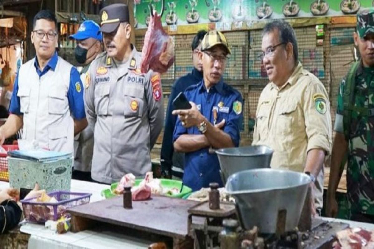 TPID Palangka Raya sidak pasar tradisional jelang Lebaran