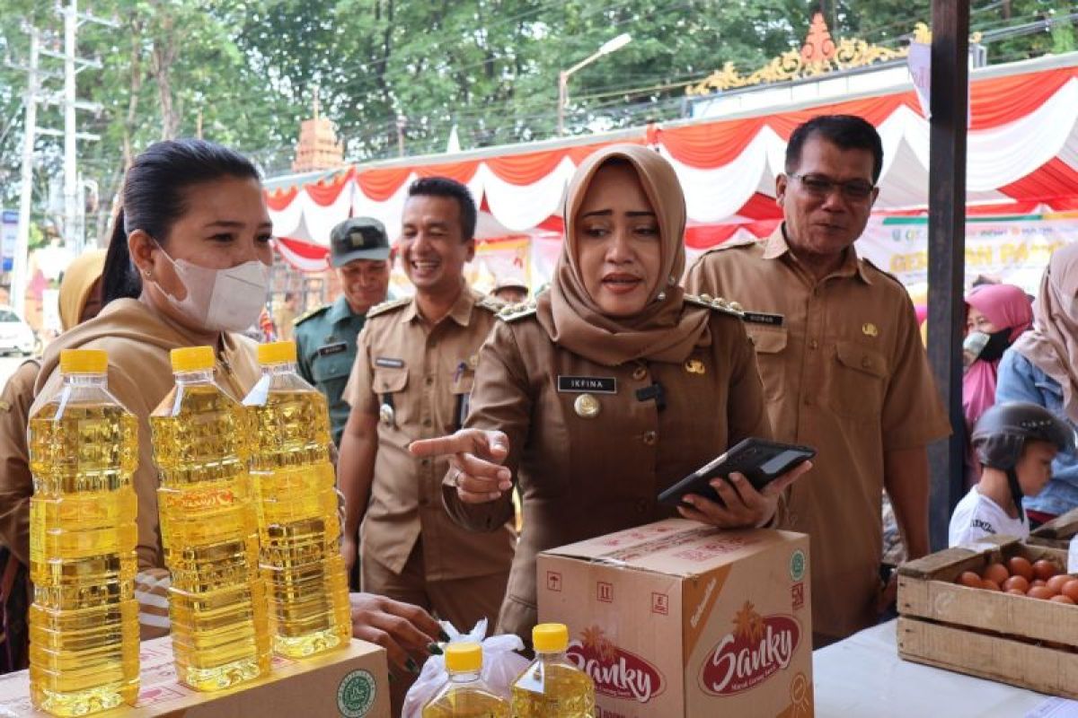 Pemkab Mojokerto kendalikan inflasi HBKN melalui pangan murah