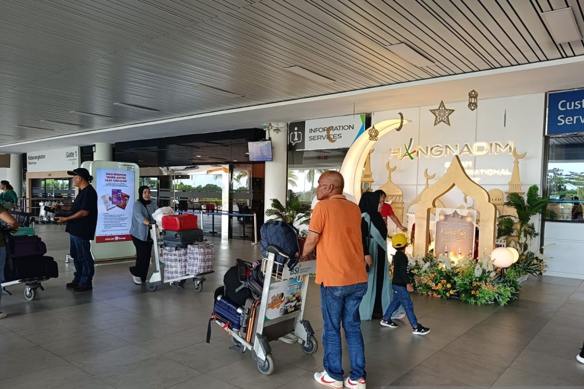 Bandara Hang Nadim Batam lakukan operasi khusus saat mudik lebaran