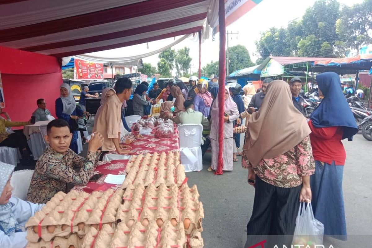 Pemkab Agam gelar bazar gerakan pangan murah jelang Idul Fitri