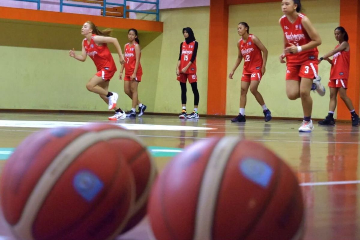 18 pemain ikut latihan Timnas Basket Putri U-18 di Bali