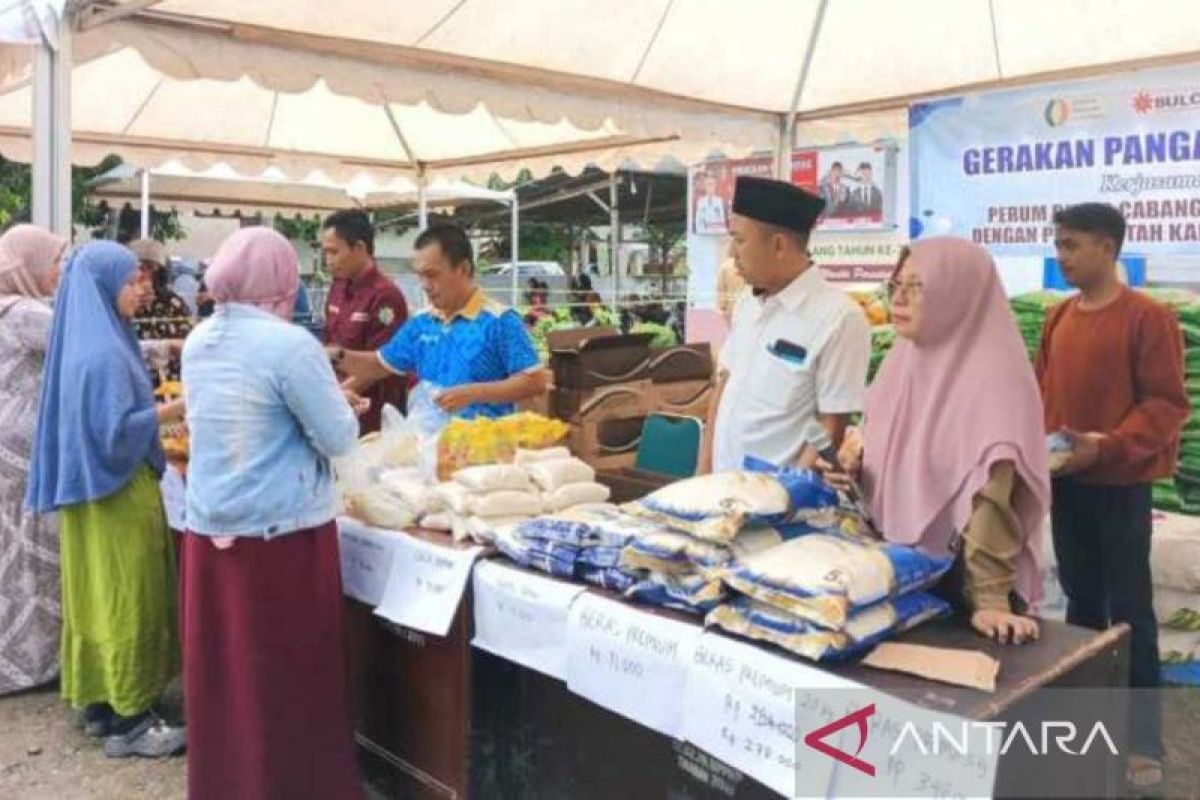 Sejumlah daerah di Sulsel menggelar pangan murah jelang Idul Fitri