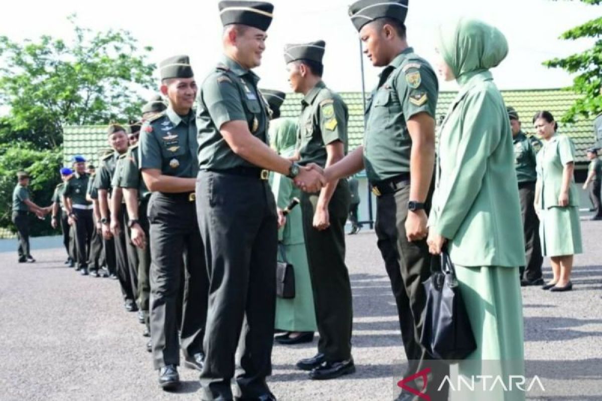 Danrem Gapo tegaskan kenaikan pangkat bukan simbol gengsi semata