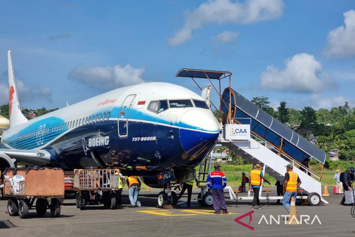 Jumlah penumpang transportasi udara di Papua Barat 39.255 orang