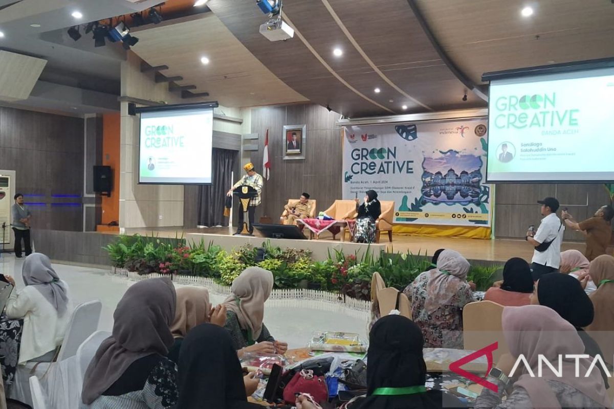 Menparekraf ajak pelaku ekonomi kreatif di Aceh manfaatkan PON