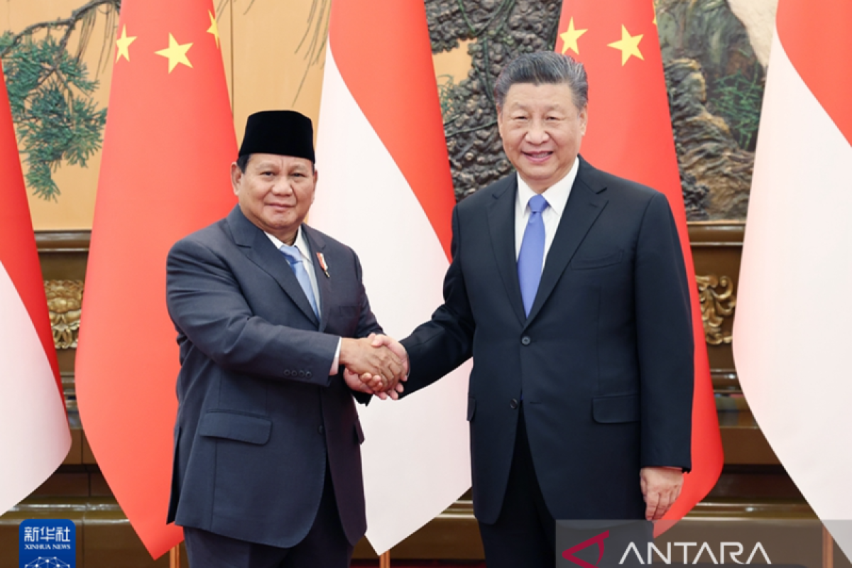 Saat bertemu Prabowo, Presiden China Xi puji Joko Widodo