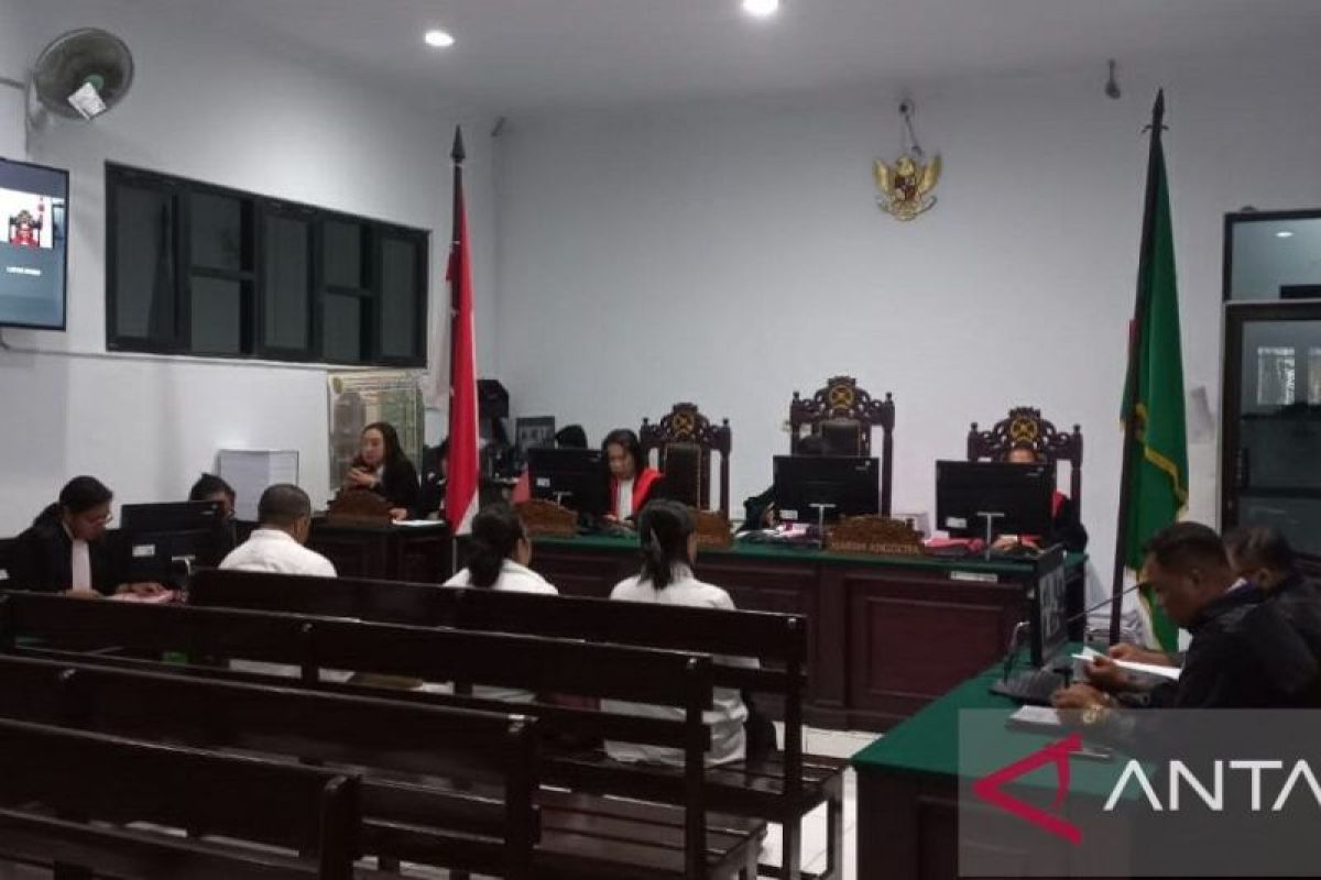 Hakim Tipikor  gelar sidang perdana dugaan korupsi  Poltek Ambon