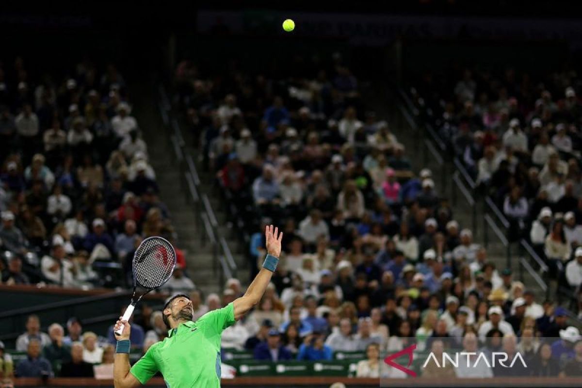 Novak Djokovic rayakan ulang tahun ke-37 dengan kemenangan ke-1.100