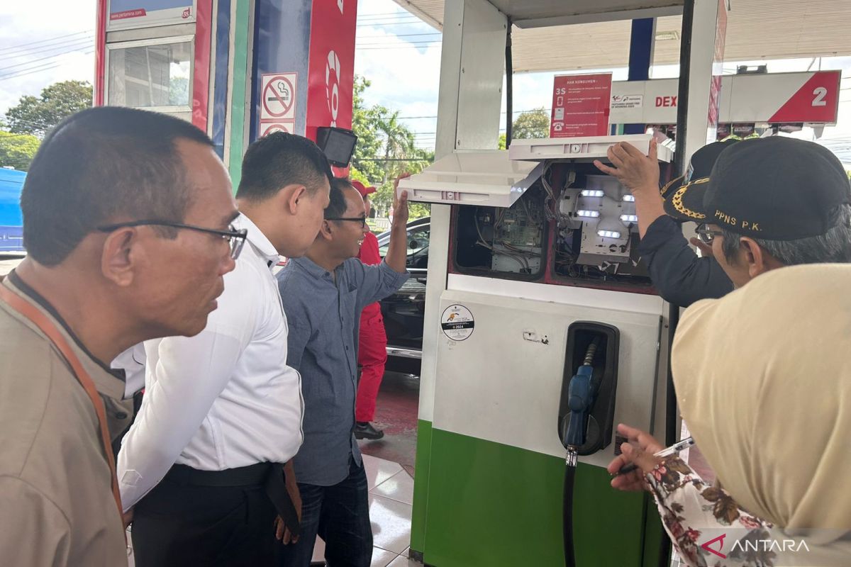 Polisi sidak SPBU cegah praktik kecurangan penjualan BBM di Mataram