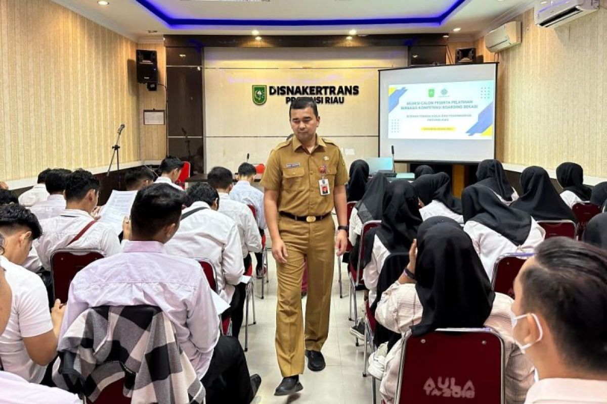 Nakertrans Riau jaring 76 peserta untuk pelatihan di Bekasi
