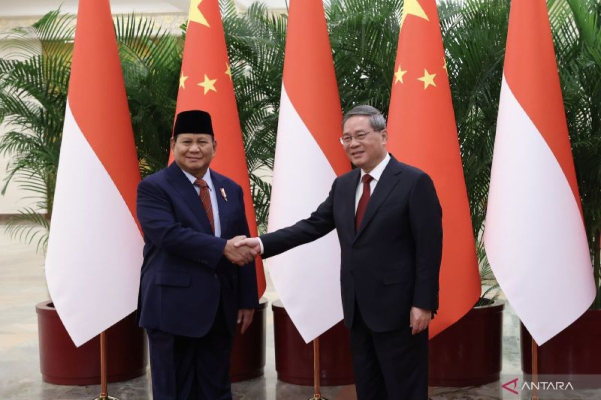 Prabowo tegaskan kepada Li Qiang bahwa Indonesia-China saling melengkapi