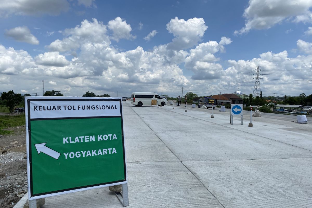Jalan Tol Solo-Yogyakarta dibuka selama libur Lebaran 2024