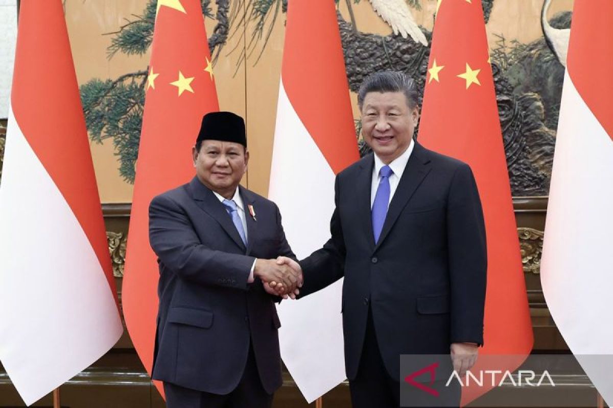 Xi bertemu Prabowo di Beijing, puji kepemimpinan Jokowi