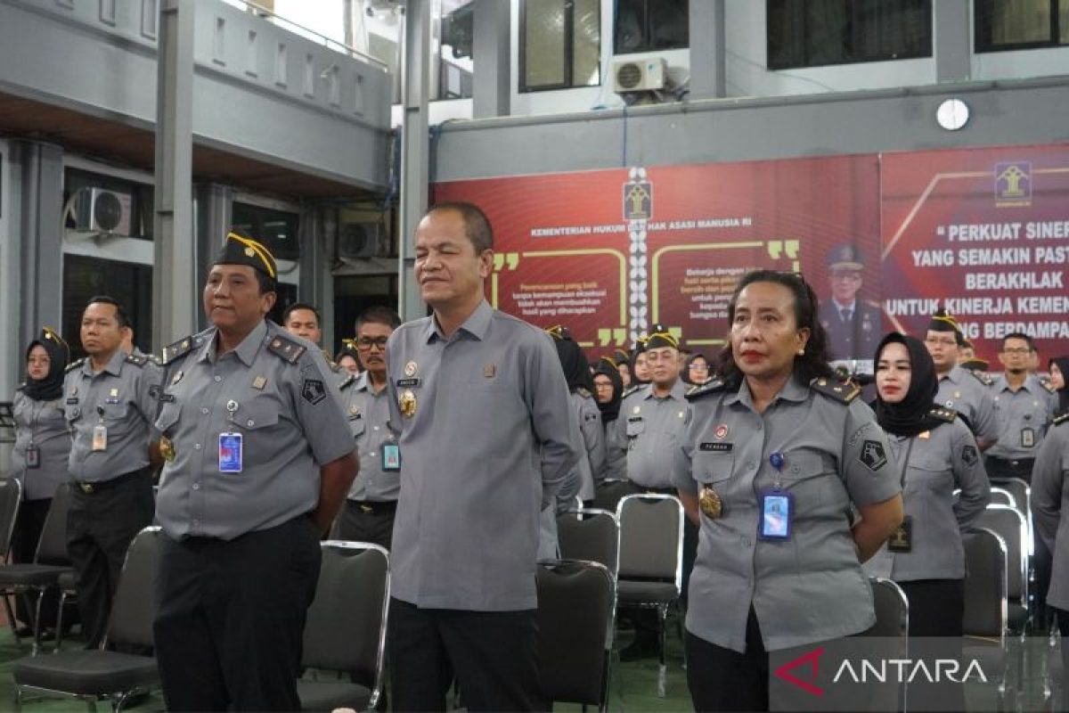 Kemenkumham Sumbar lakukan delapan instruksi pusat saat lebaran 2024