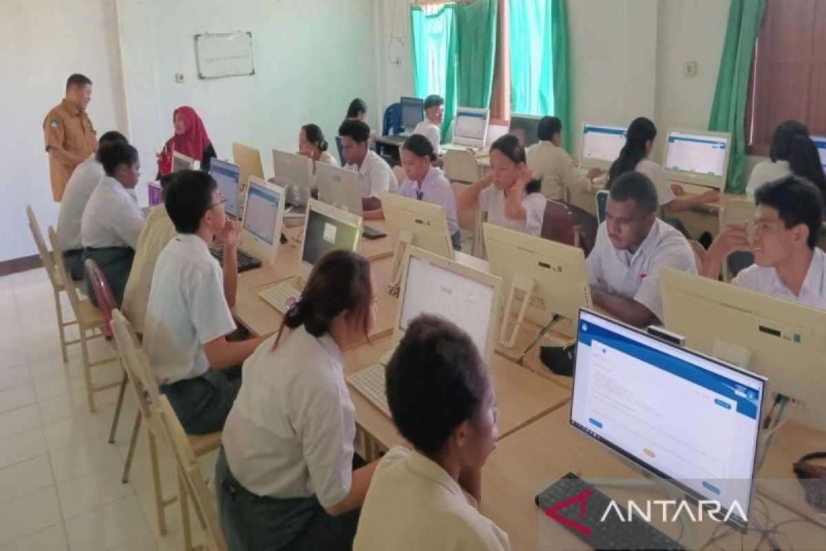 94 siswa SMK Tunas Bangsa Timika ikuti USBK