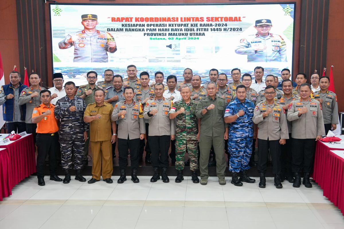 Polda Malut dapat dukungan TNI dan mitra terkait ciptakan kondisi aman Lebaran