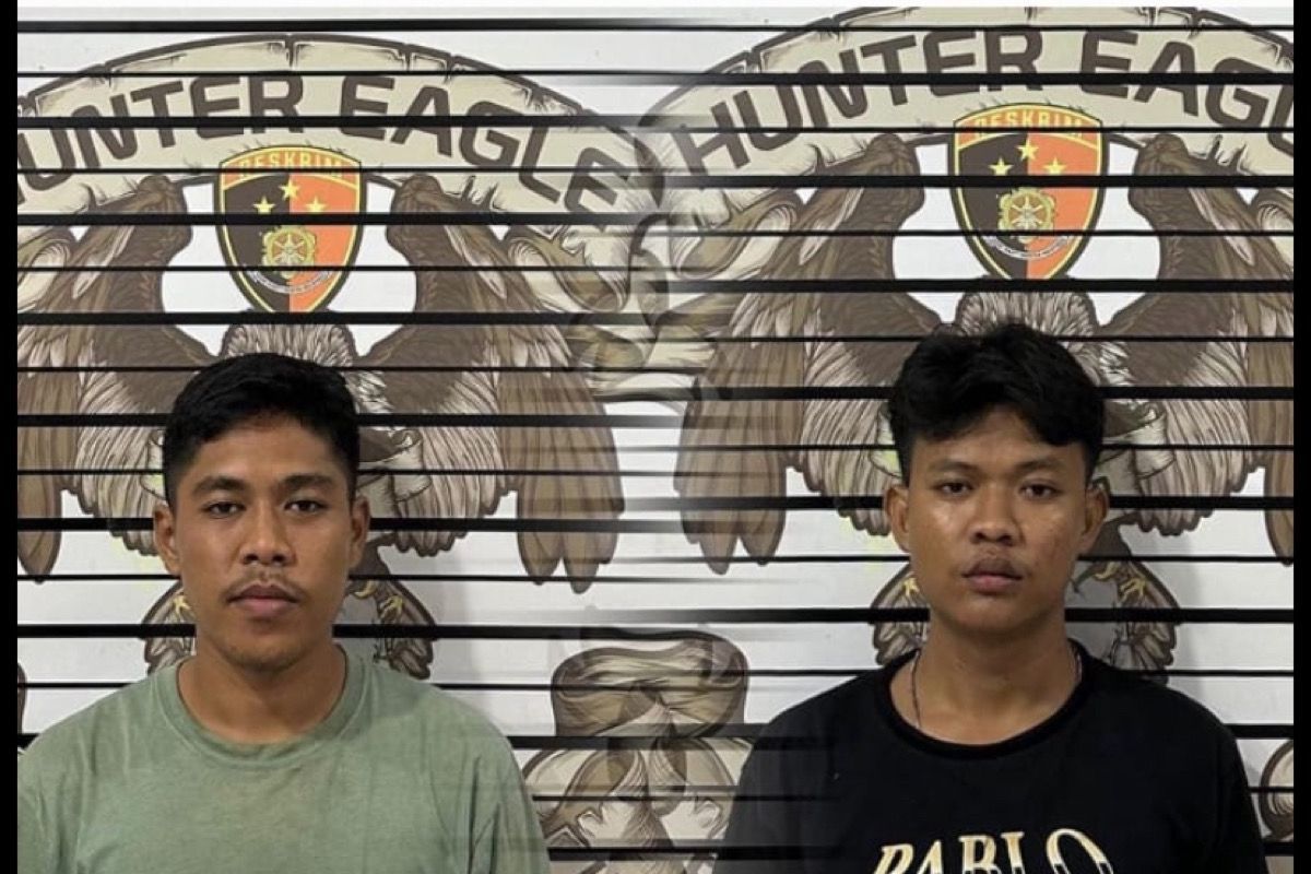 Polisi ringkus dua pelaku pembunuhan di Kampung Rawa Laut Panjang