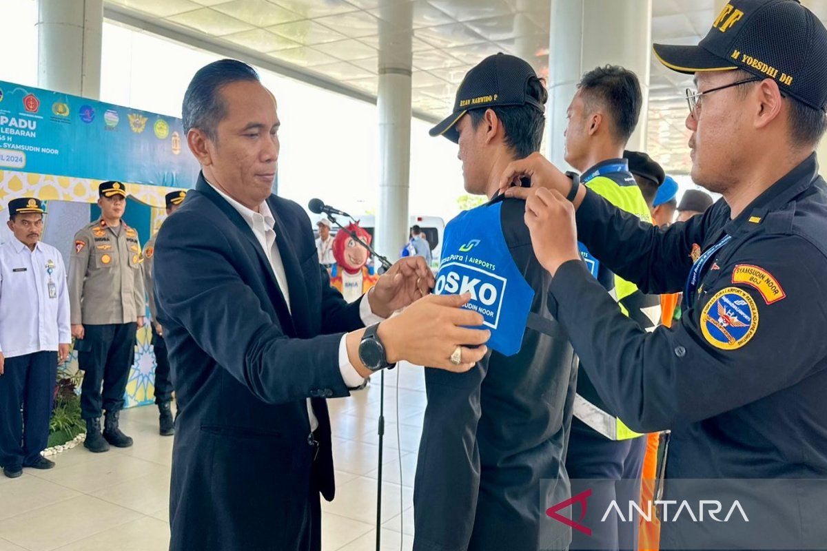 Bandara Syamsudin Noor inspeksi keselamatan angkutan lebaran