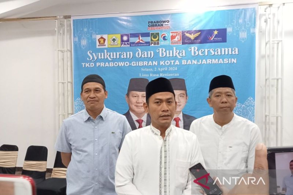TKD Prabowo-Gibran Banjarmasin tetap kawal kemenangan Pemilu
