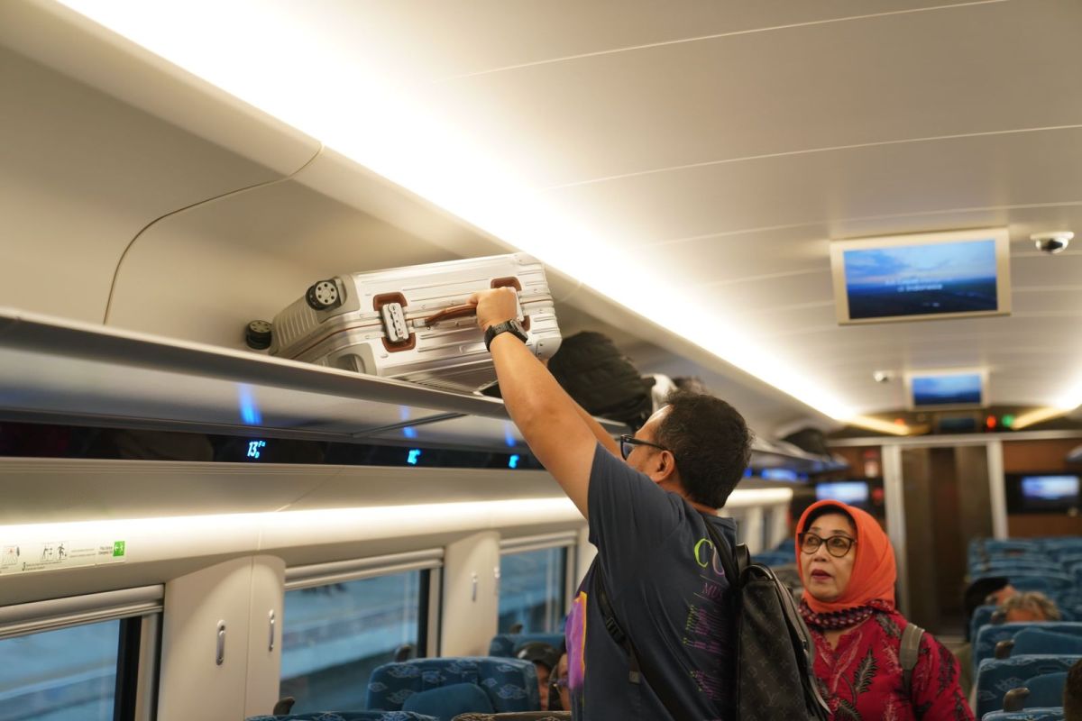 KCIC terapkan aturan terkait bagasi penumpang kereta cepat