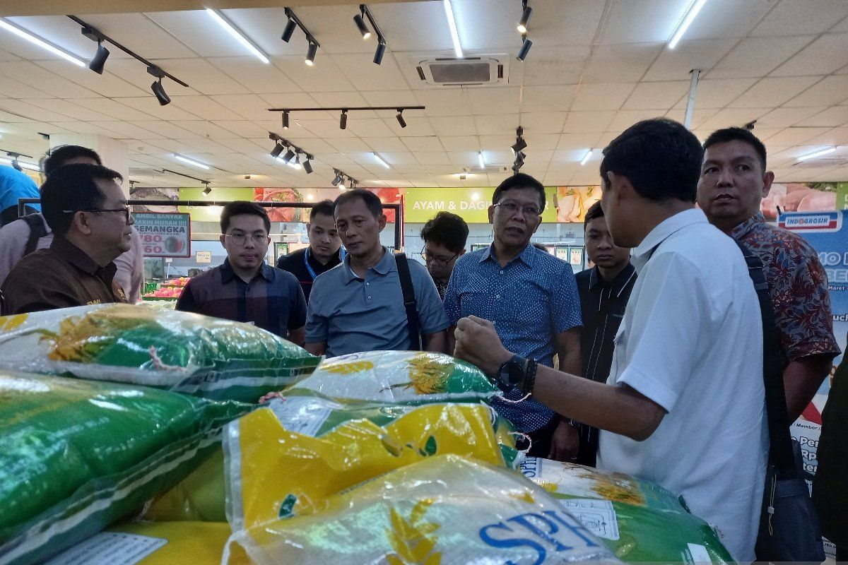 Satgas Pangan jamin stok beras-migor  di ritel modern Manado aman