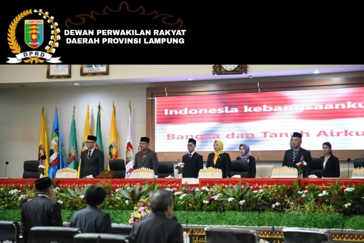 DPRD Lampung gelar paripurna PAW anggota