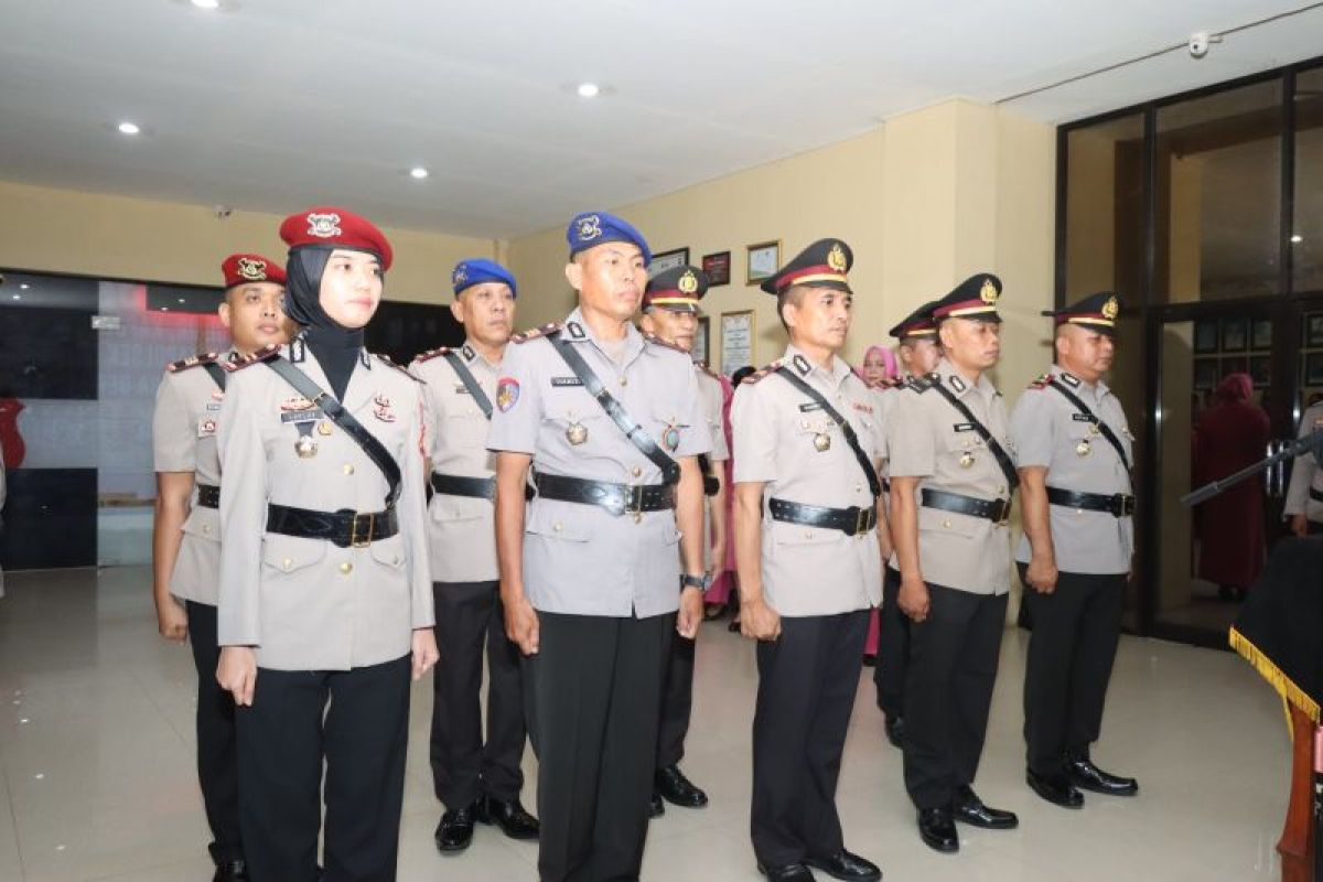 Sejumlah perwira di Polres Lombok Tengah dimutasi