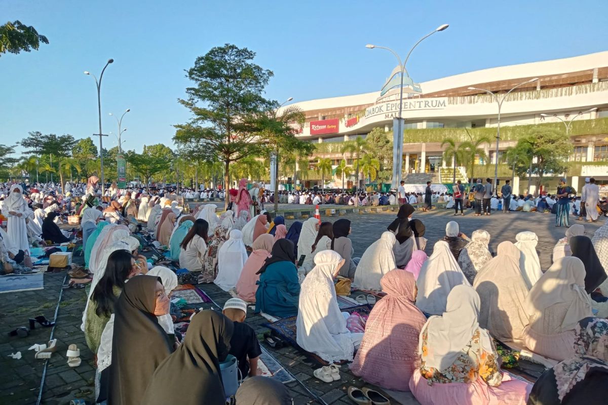 Shalat Idul Fitri di Mataram dipusatkan di halaman Lombok Epicentrum Mall