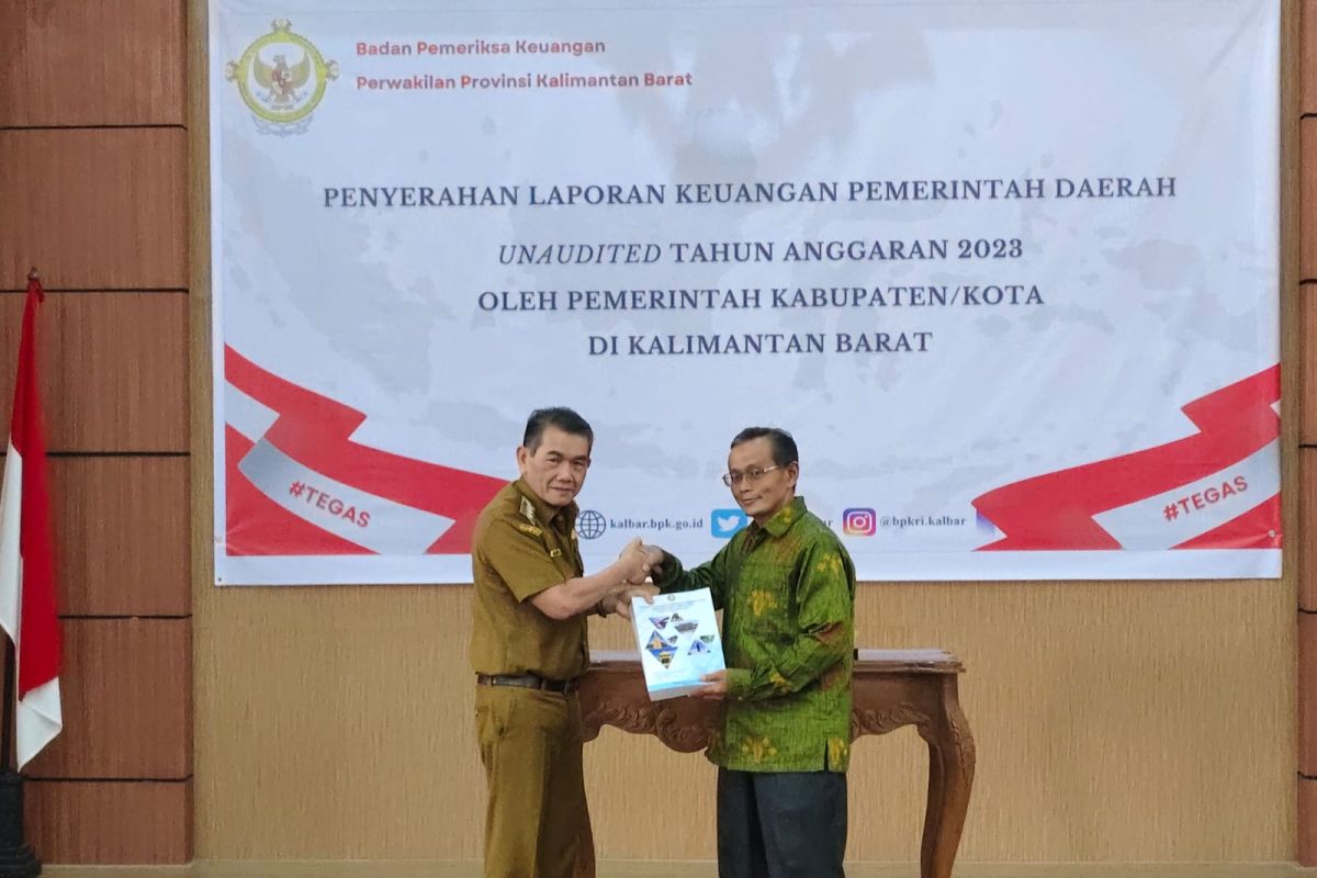 Pemerintah Kota Pontianak serahkan LKPD 2023 wujud transparansi keuangan daerah